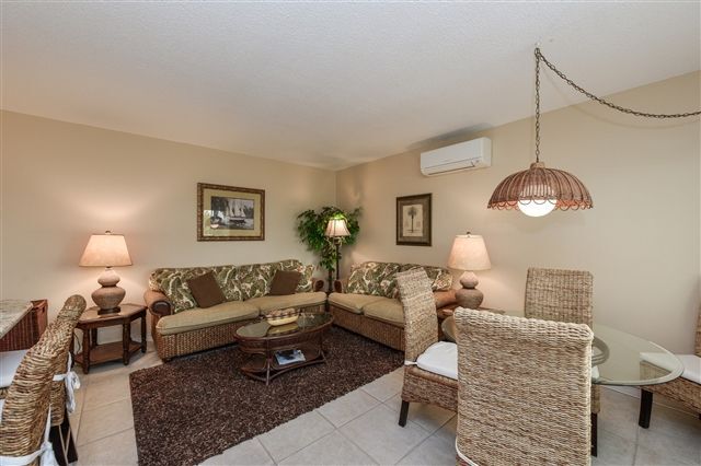 interior of vacation rental home in Lido Key, Florida
